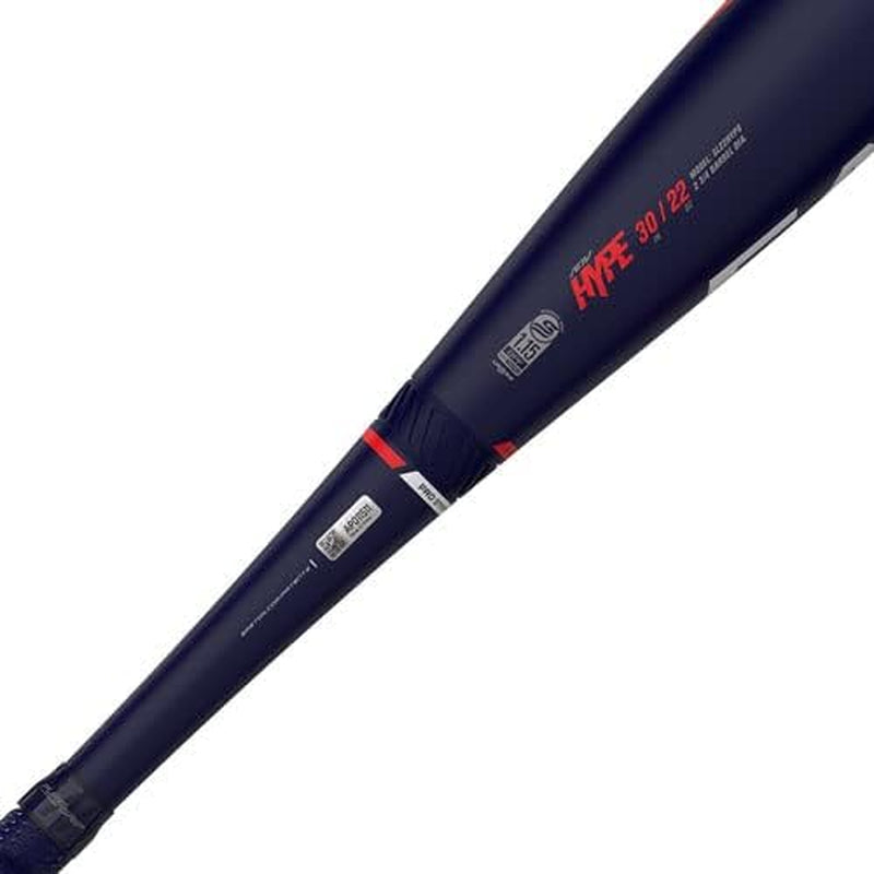| Hype Baseball Bat | USSSA | -8 / -10 Drop | 2 3/4' Barrel | 2 Pc. Composite